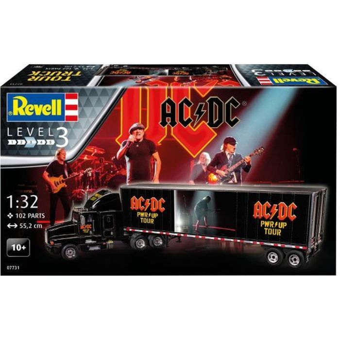 Збірна модель Revell Турне AC/DC вантажівка «Power Up», рівень 3, 1:32 (RVL-07731) зображення 10