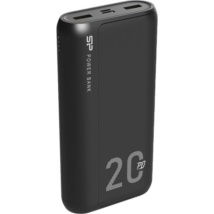 Батарея універсальна Silicon Power QS15 20000mAh PD/18W, QC/3.0, black (SP20KMAPBKQS150K) зображення 2