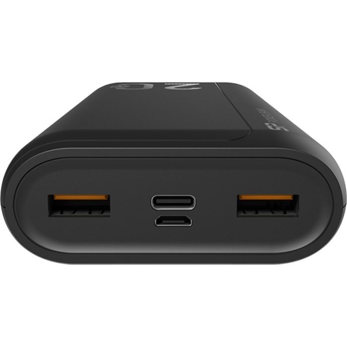 Батарея універсальна Silicon Power QS15 20000mAh PD/18W, QC/3.0, black (SP20KMAPBKQS150K) зображення 3