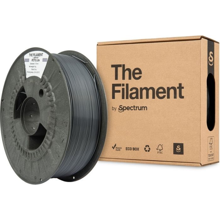 Пластик для 3D-принтера The Filament PETG Lite 1.75mm GREY 1kg (TF-24244) зображення 3