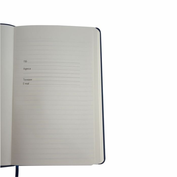 Блокнот Berganote Delgado А5, темно-синій (50040438-44) зображення 5