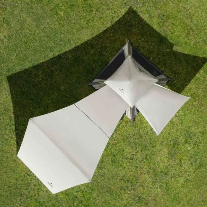 Палатка Naturehike чотиримісний автоматичний надувний із тентом Ango CNK2550WS017, сірий (6977465869883) изображение 3