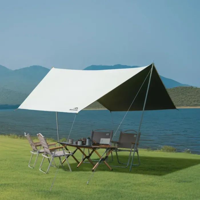 Палатка Naturehike чотиримісний автоматичний надувний із тентом Ango CNK2550WS017, сірий (6977465869883) изображение 4