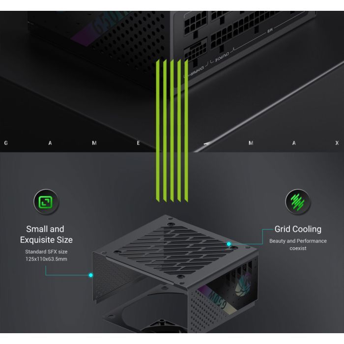 Блок питания Gamemax 650W (GS 650G V25) изображение 11