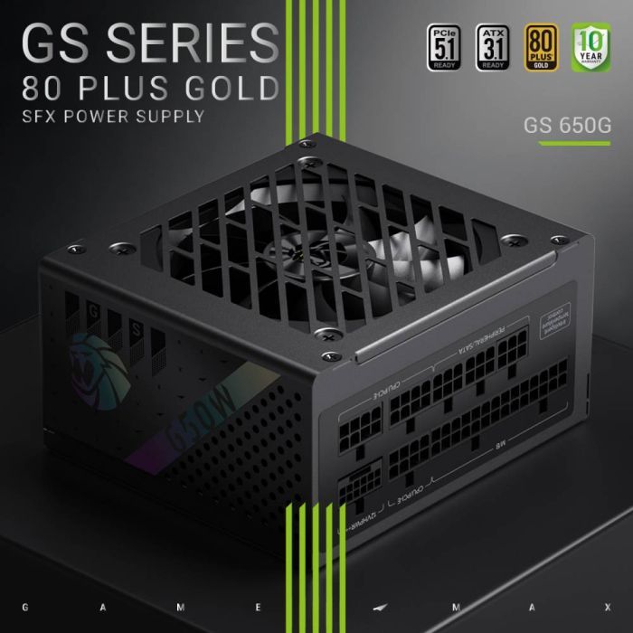 Блок питания Gamemax 650W (GS 650G V25) изображение 3