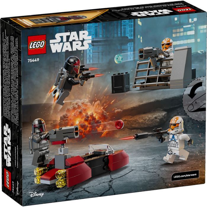 Конструктор LEGO Star Wars Боевой комплект «Осада Мандалора» (75449) изображение 5