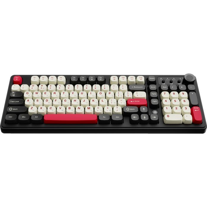 Клавиатура Ajazz AF98 Plus Wireless/Bluetooth/USB UA White/Blue (AF98-PLUS-GB) изображение 4