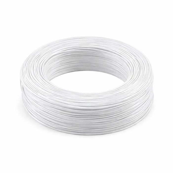 Кабель силовий MYSUN гнучкий, мідний, бухта 610м WHITE (24AWG-WT)