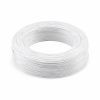 Кабель силовий MYSUN гнучкий, мідний, бухта 610м WHITE (24AWG-WT)