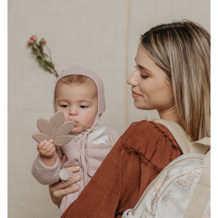 Прорезыватель Suavinex Poetry листочок, рожевий (403034) изображение 2