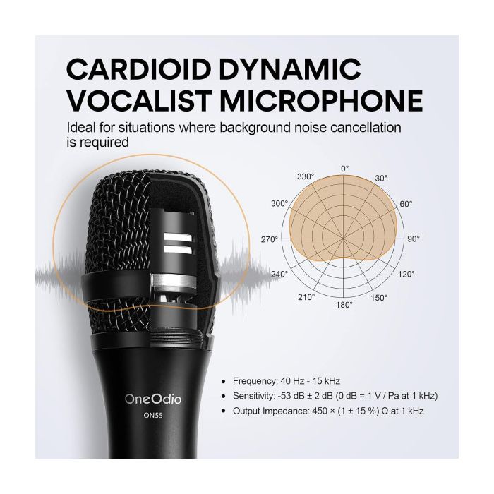 Мікрофон OneOdio ON55 Black зображення 4