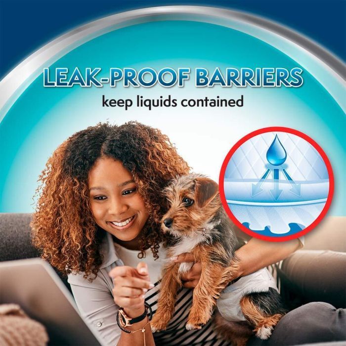 Подгузники для животных Simple Solution Disposable Diapers Small для собак S 12 шт (0010279105832) изображение 4