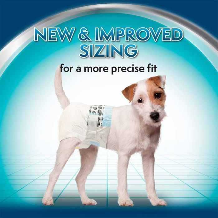 Подгузники для животных Simple Solution Disposable Diapers Small для собак S 12 шт (0010279105832) изображение 6