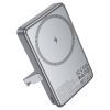 Батарея универсальная HOCO 10000mAh Sunlight PD/20W Magnetic with stand Metal Grey (Q36A / 714987) изображение 3