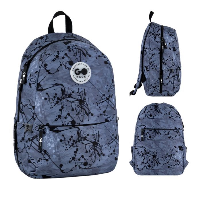 Рюкзак шкільний GoPack Education Teens 188M-4 чорний (GO26-188M-4)