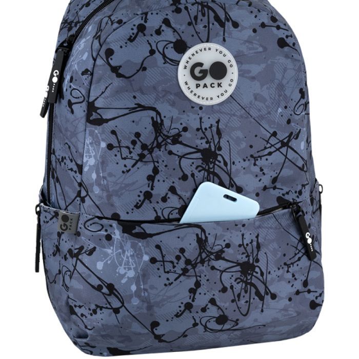Рюкзак шкільний GoPack Education Teens 188M-4 чорний (GO26-188M-4) зображення 7