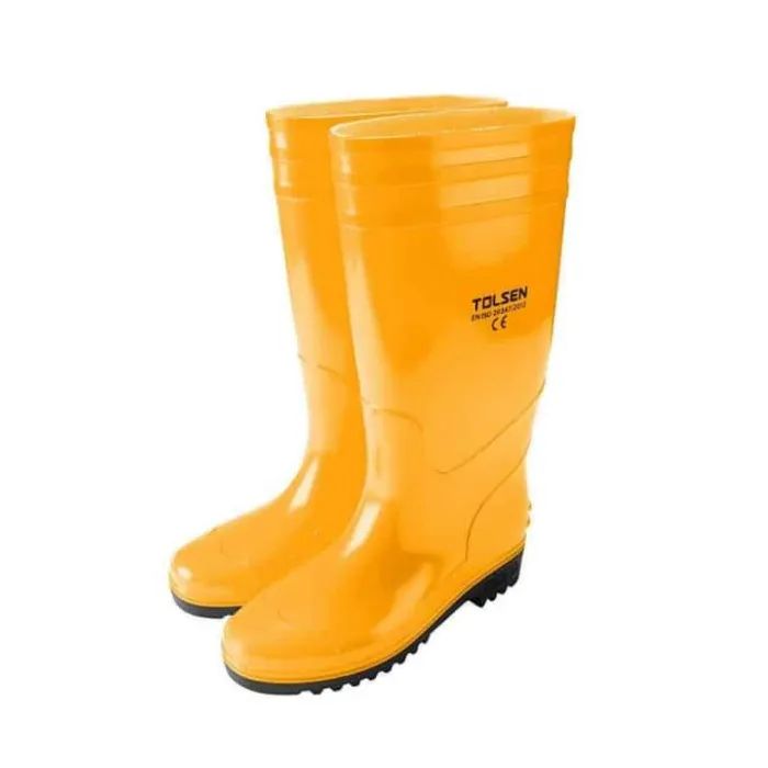 Сапоги рабочие Tolsen 41р. желтые ПВХ/Нитрил (45126)