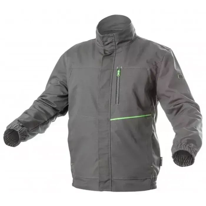 Куртка робоча Hoegert LEMBERG HT5K800-1-XL 65% поліестер/35% бавовна темно-сіра, XL (54) (HT5K800-1-XL)