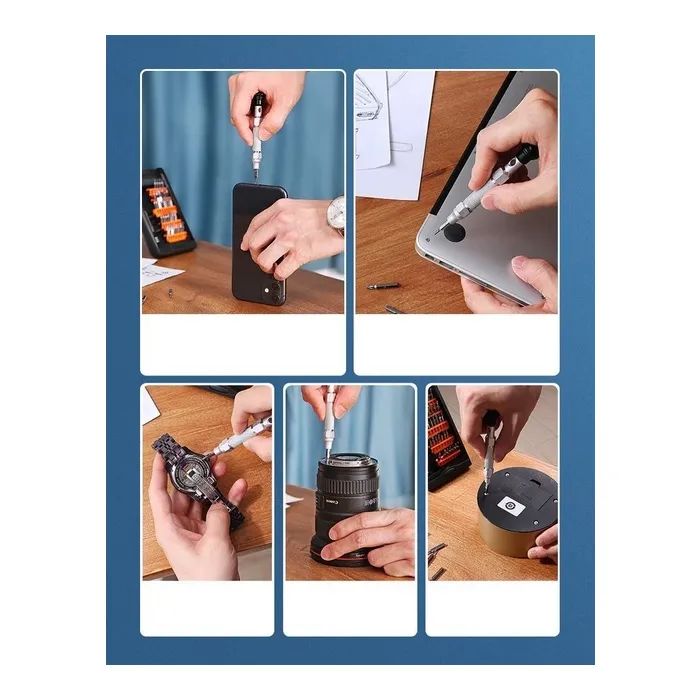 Набор отверток Ugreen CM372 38-in-1 Aluminum Alloy Screwdriver Set (80459) изображение 9