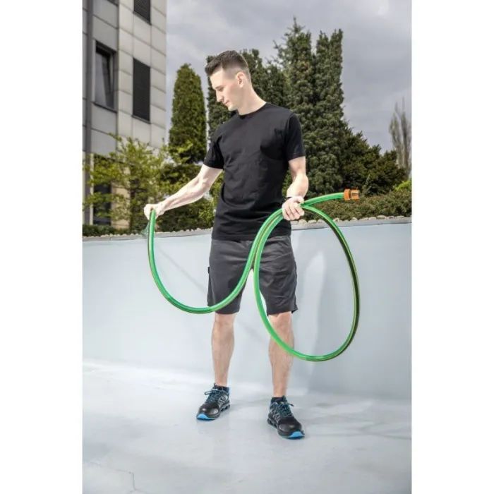 Футболка робоча Hoegert VILS HT5K414-2XL 100% бавовна чорна, 2XL (56) (HT5K414-2XL) зображення 2