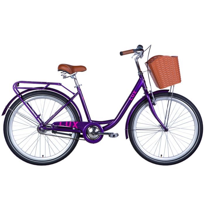 Велосипед Dorozhnik 26" LUX Velosteel рама-17" ST 2026 червоний (OPS-D-26-366)