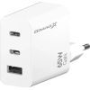 Зарядное устройство Grand-X GaN 2xUSB-C + 1xUSB 65W PD3.0 QC4.0 AFC SCP FCP white (CH-990W)