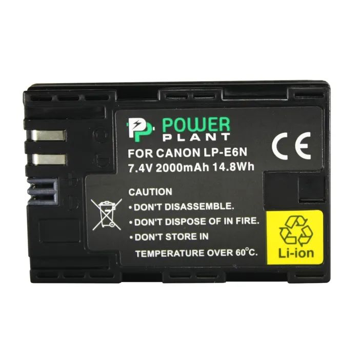 Аккумулятор к фото/видео PowerPlant Canon LP-E6N 2000mAh (DV00DV1405)