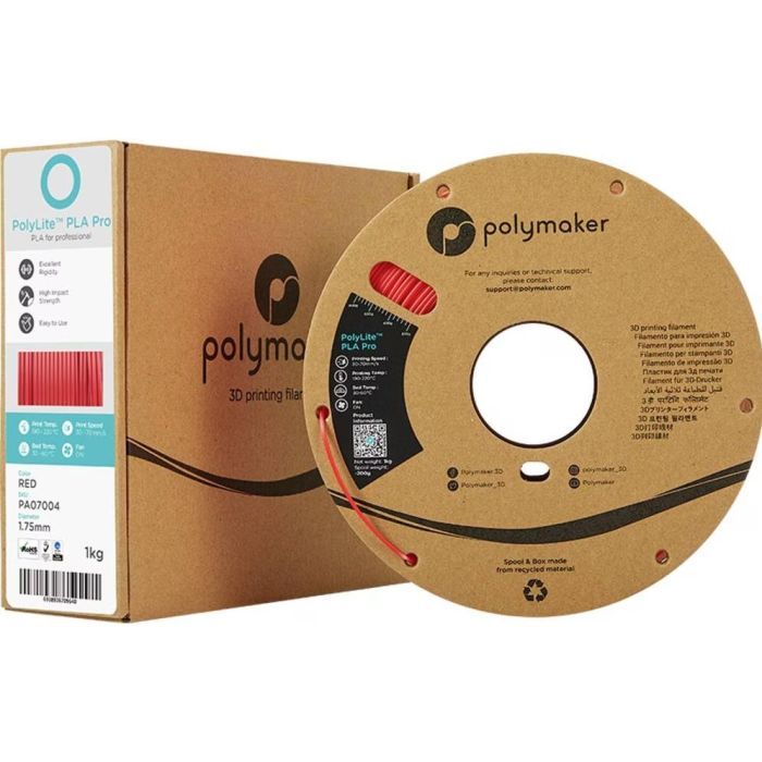 Пластик для 3D-принтера Polymaker PLA POLYLITE PRO 1,75mm 1kg YELLOW (PA07009) зображення 4