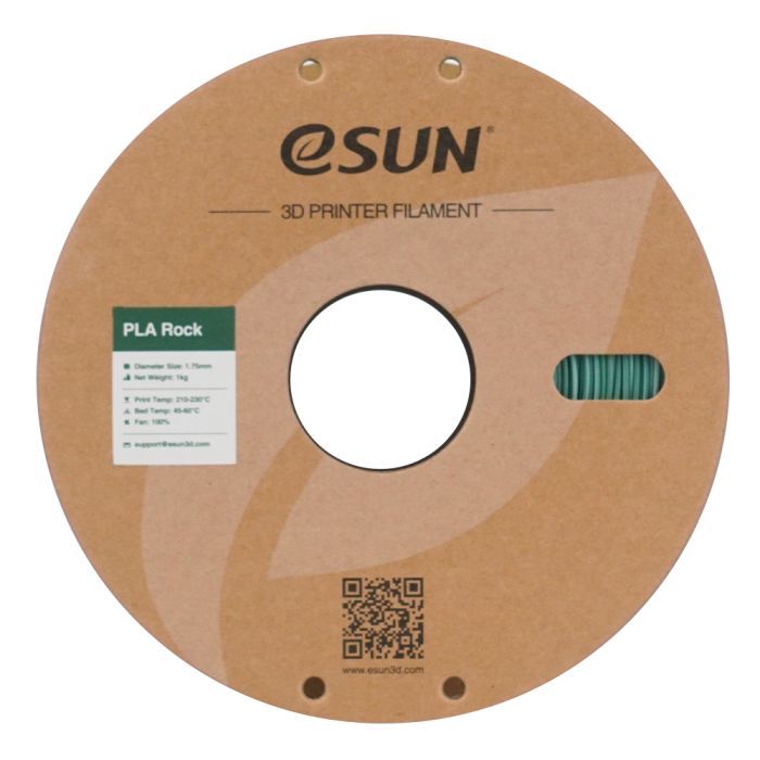 Пластик для 3D-принтера eSUN PLA Rock 1,75mm 1kg PEGMATITE (PLA-ROCK175O-PE1P1) зображення 4