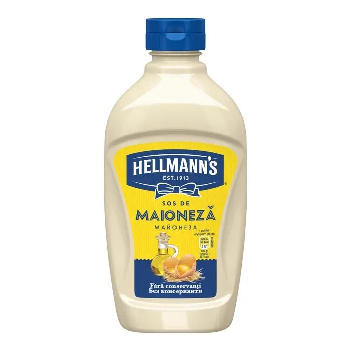 Соус Hellmann's Майонезний 41% жиру 425 г (8720182739308)