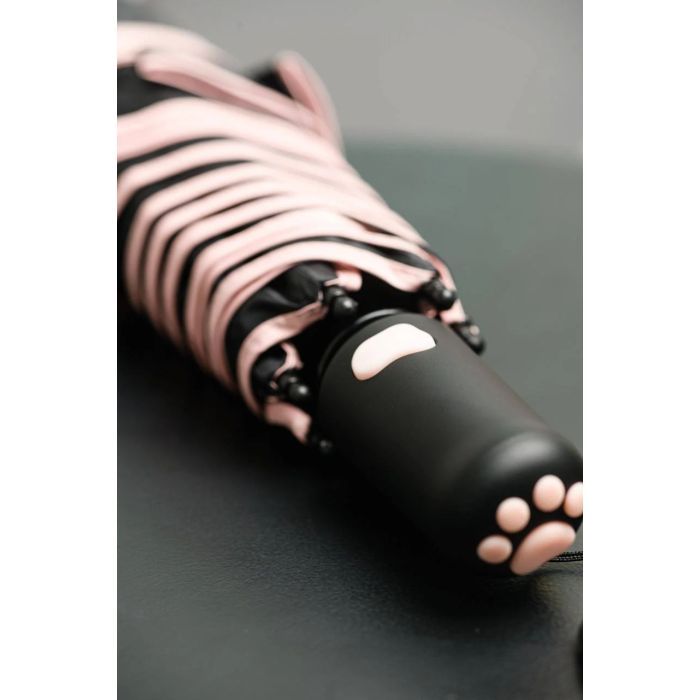 Парасоля Krago Мяу складна міні повний автомат чорни (umb-11-006) зображення 6