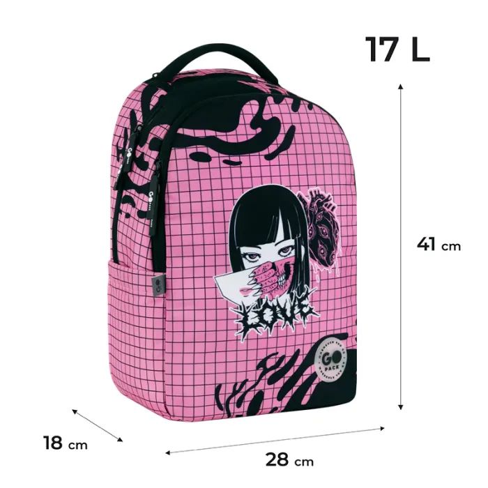Рюкзак шкільний GoPack Teens 135M-1 (GO26-135M-1) зображення 12