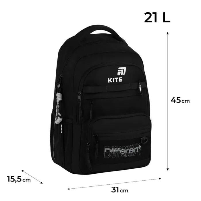 Рюкзак шкільний Kite Education teens 1019L Different (K26-1019L-2) зображення 12