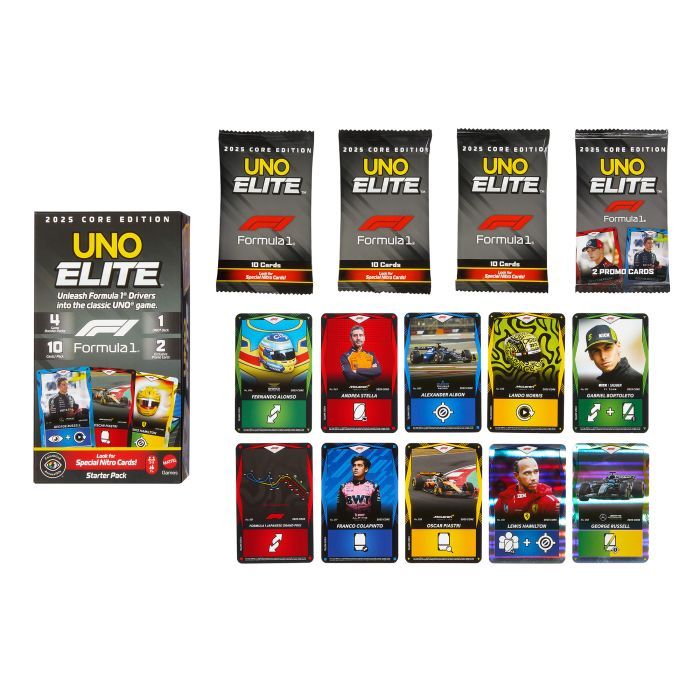 Настольная игра UNO Elite "F1" (JLV42) изображение 4