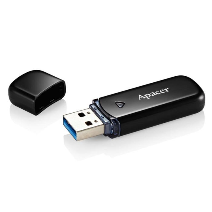USB флеш накопичувач Apacer 256GB AH355 Black USB 3.2 (AP256GAH355B-1) зображення 4