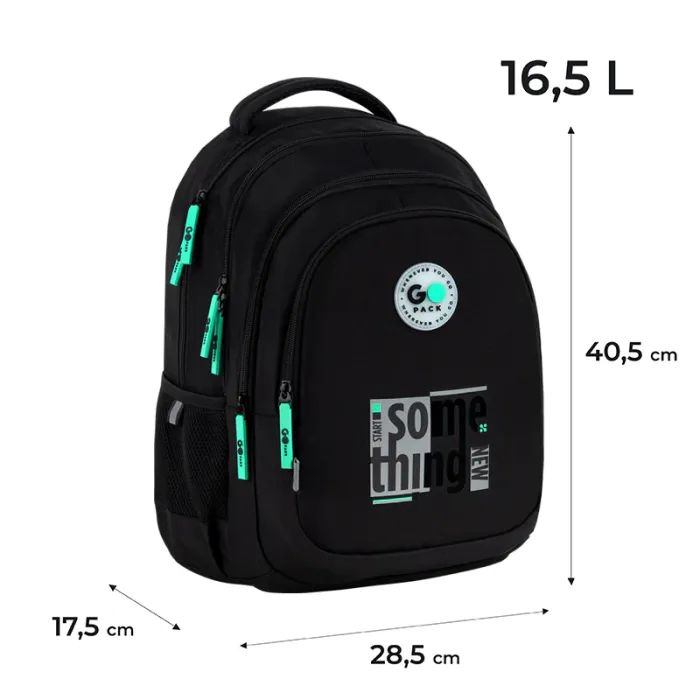 Рюкзак шкільний GoPack Teens 162M-4 (GO26-162M-4) зображення 12