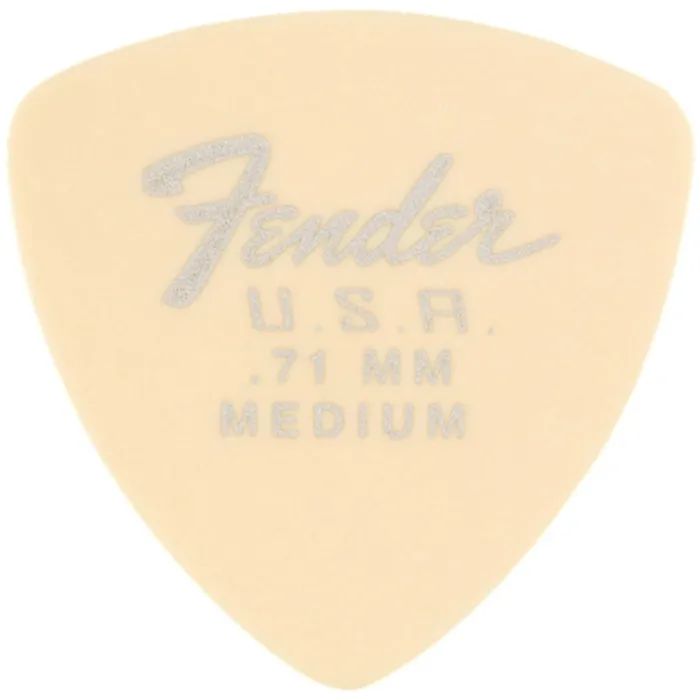 Медиатор Fender 346 Shape Dura-Tone 0.71 Delrin Picks Olympic White 12 Pack (236999)