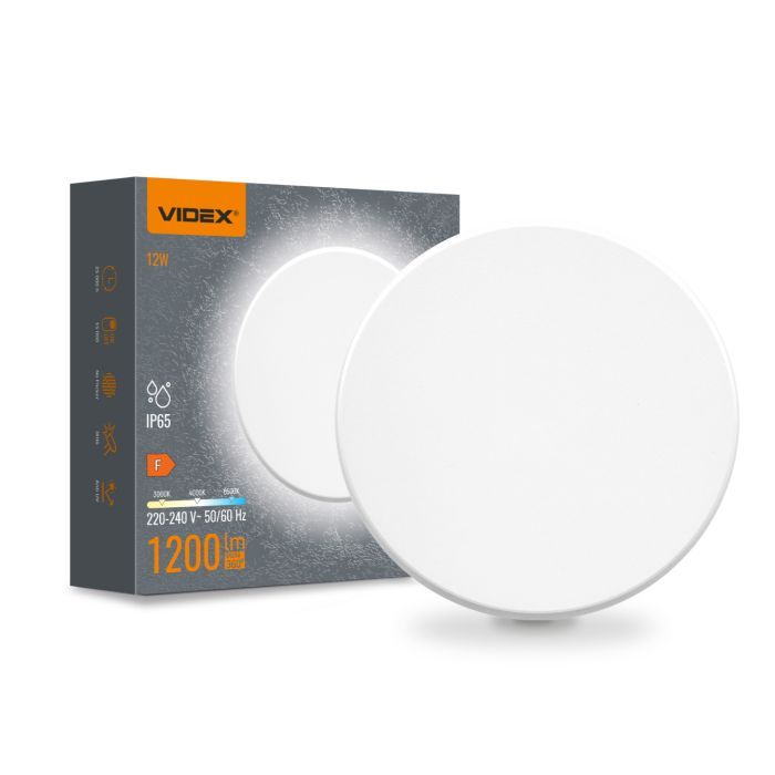 Світильник Videx IP65 VIDEX WL03 12W 3000K-4000K-6500K White (VL-WL03-12CW) зображення 2