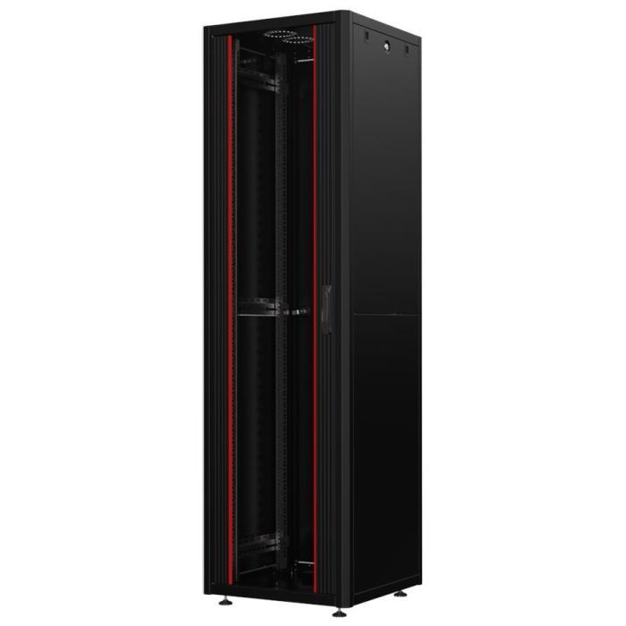 Шкаф напольный Mirsan 26U GTN SERVER 19" 600x1000, glass door (MR.GTN26U61DE.01)