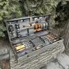 Набор для барбекю Metalzavod Майстер Гриль кейс-столик темна текстура (PN-MaysterGryl-TDK) изображение 3