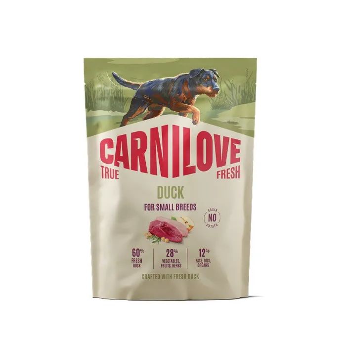 Сухой корм для собак Carnilove True Fresh Duck Small Breed 4 кг (8595602581917)