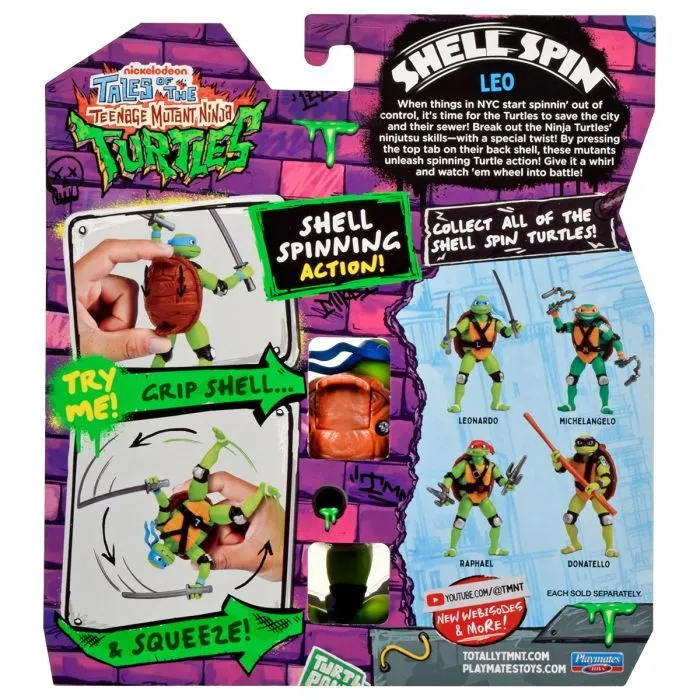 Фигурка TMNT Черепашки-Ниндзя Панцирный вихрь Лео (83829) изображение 7