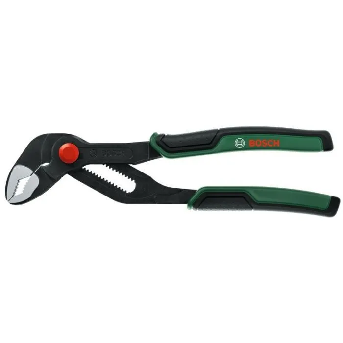 Кліщі Bosch переставні 0-40мм, 180мм, фіксація кнопкою, 55SC, 0.198кг (1.600.A03.9HU)