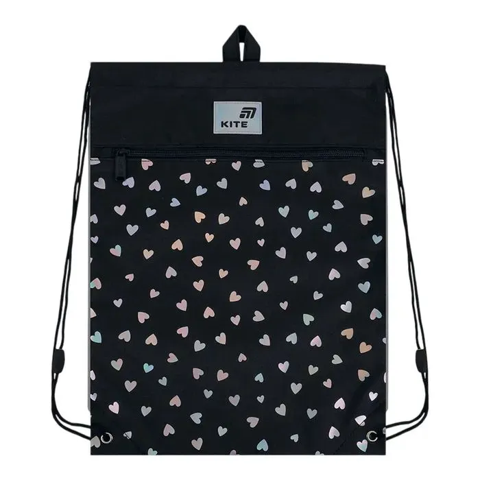 Сумка для взуття Kite 601M Black&Silver (K26-601M-14) зображення 2