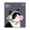 Зошит Yes My mood is a cat А5 18 аркушів клітинка (768606) зображення 5