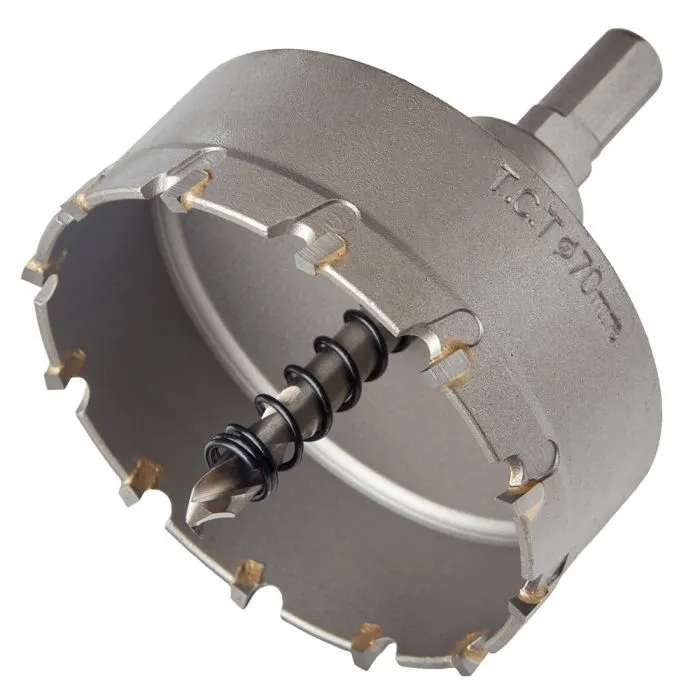 Сверло Alloid Base, корончате, твердосплавне, по металу, 70мм (TS-10070) изображение 2