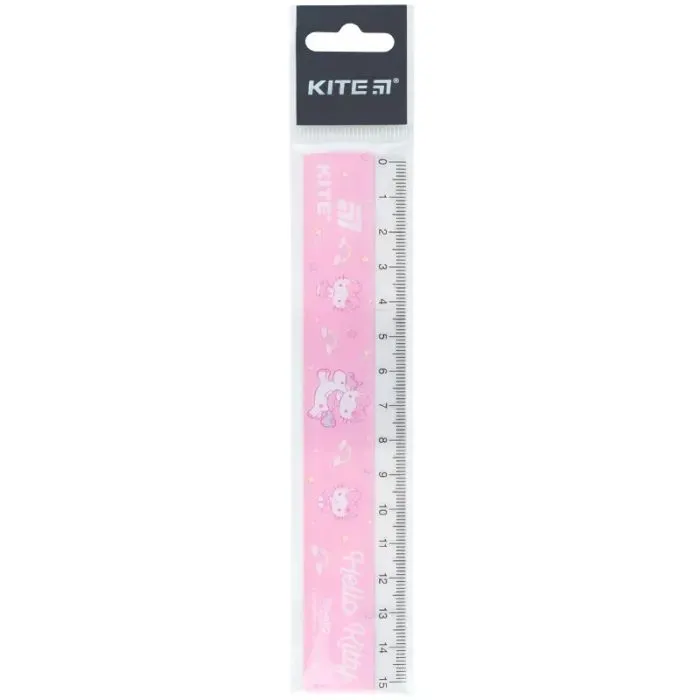 Линейка Kite пластиковая Hello Kitty, 15 см (HK26-090-2) изображение 2