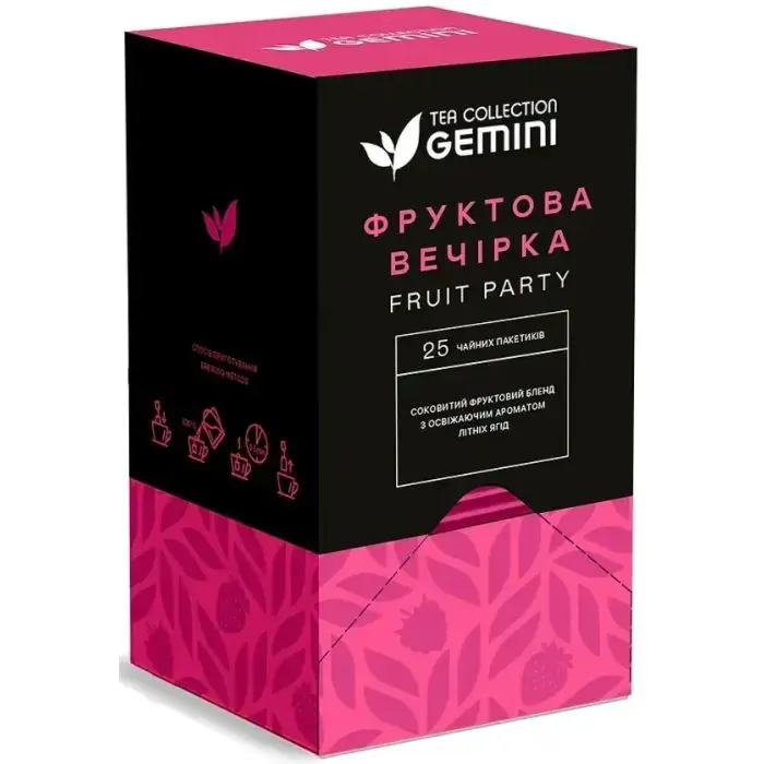 Чай Gemini Фруктовая вечеринка 25х2 г (gm.02653)