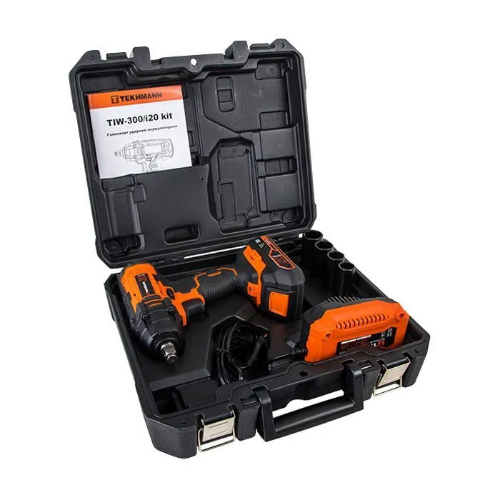 Гайковерт Tekhmann TIW-300/i20 kit (848398_GIFT) зображення 5