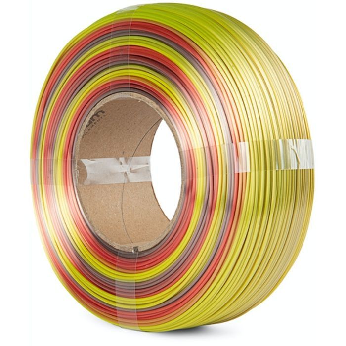 Пластик для 3D-принтера Spectrum PLA Silk Rainbow 1.75mm 1kg ReFill Fire Red (81285)